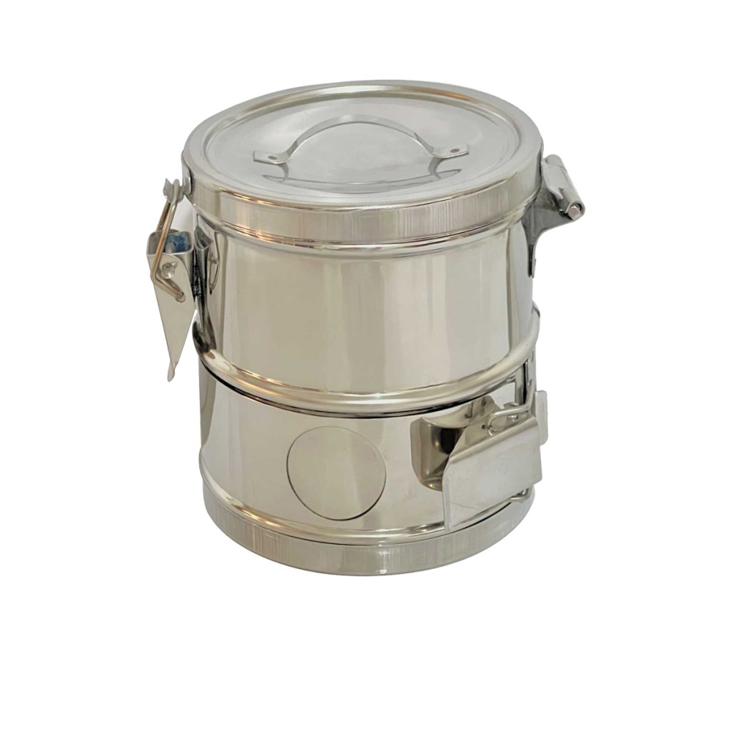 بیکس دندانپزشکی استیل ضدزنگ 304 نگیر ابعاد 11×10 سانتی‌متر