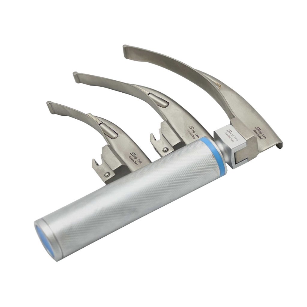 لارنگوسکوپ سه تیغه بزرگسال Surgi Tech مدل ST-03