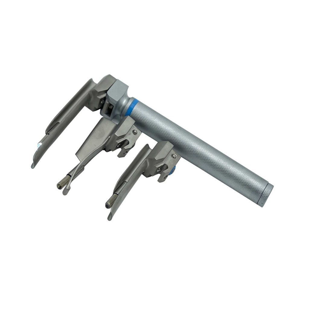 لارنگوسکوپ سه تیغه اطفال SurgiTech مدل Miller LED